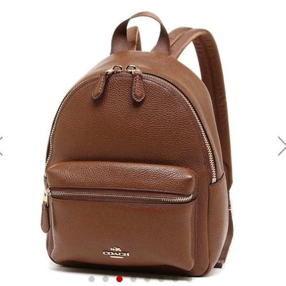 Coach brown small backpack - Picture 4 of 8